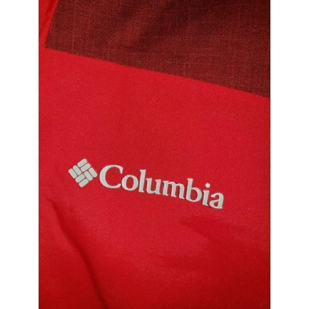 ‎Columbia NEW Tipton Peak Red Hooded Jacket XS